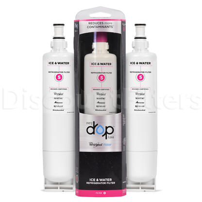 Whirlpool EDR5RXD1 Refrigerator Water Filter (Filter 5), 3-Pack