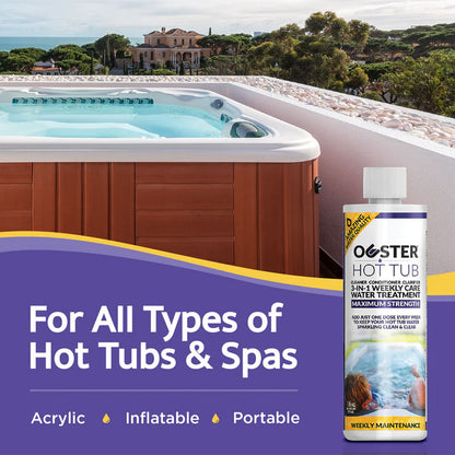 Complete 3-IN-1 Hot Tub Water Care Kit (8 Weeks)